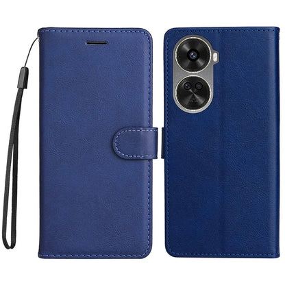 KT Leather Series-2 for Huawei nova 12 SE 4G / nova 11 SE Case Solid Color Shockproof Phone Cover