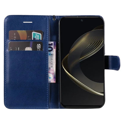 KT Leather Series-2 for Huawei nova 12 SE 4G / nova 11 SE Case Solid Color Shockproof Phone Cover