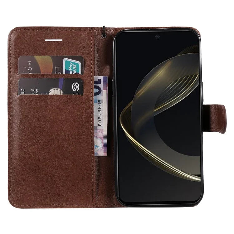 KT Leather Series-2 for Huawei nova 12 SE 4G / nova 11 SE Case Solid Color Shockproof Phone Cover