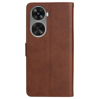 KT Leather Series-2 for Huawei nova 12 SE 4G / nova 11 SE Case Solid Color Shockproof Phone Cover