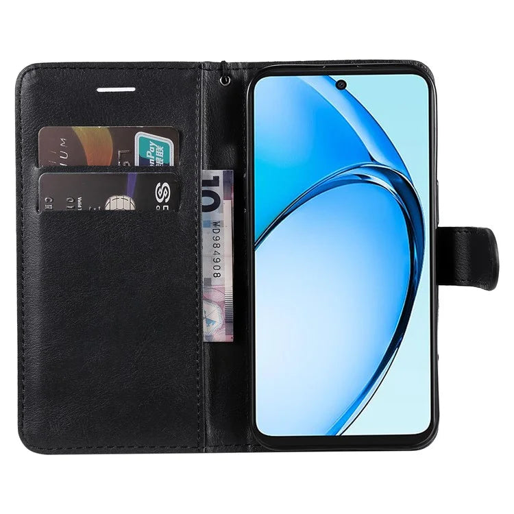 KT Leather Series-2 for Oppo A60 4G Leather Case Solid Color Shockproof Phone Cover