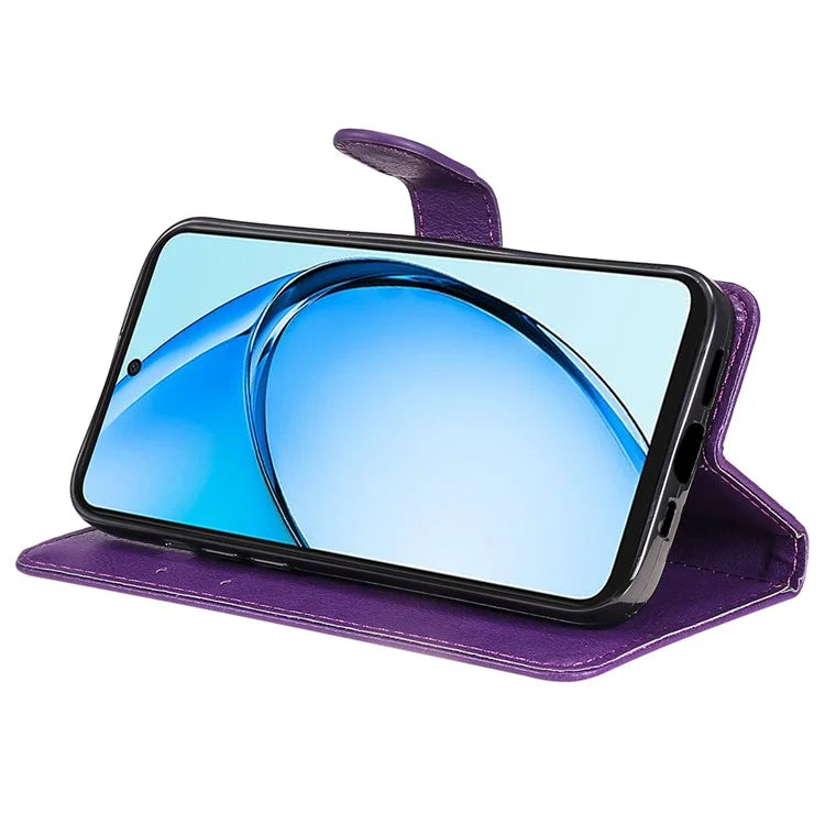 KT Leather Series-2 for Oppo A60 4G Leather Case Solid Color Shockproof Phone Cover