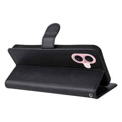 KT Leather Series-2 for iPhone 16 Case Card Slots Wallet Phone Leather Cover
