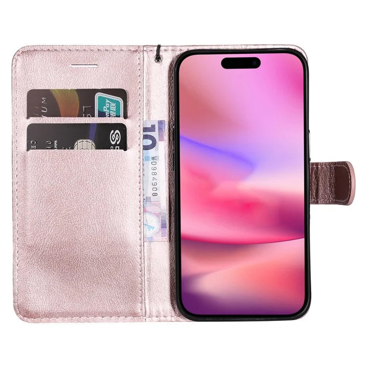 KT Leather Series-2 for iPhone 16 Case Card Slots Wallet Phone Leather Cover