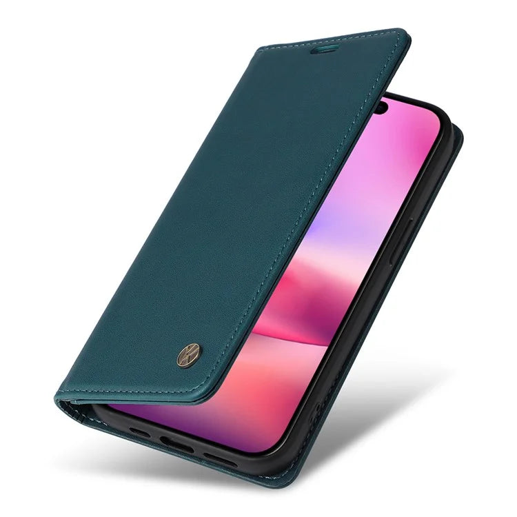 YIKATU YK-001 For iPhone 16 Case PU Leather Stand Wallet Protective Phone Cover