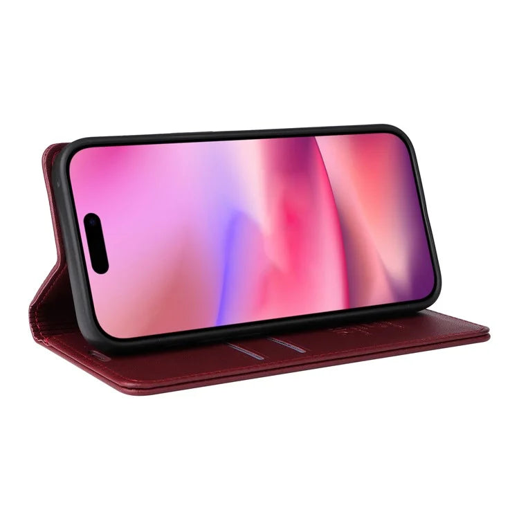 YIKATU YK-001 For iPhone 16 Case PU Leather Stand Wallet Protective Phone Cover