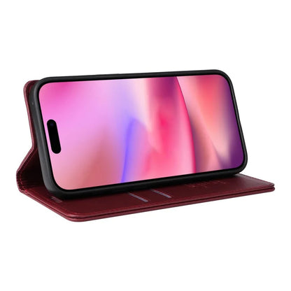 YIKATU YK-001 For iPhone 16 Case PU Leather Stand Wallet Protective Phone Cover