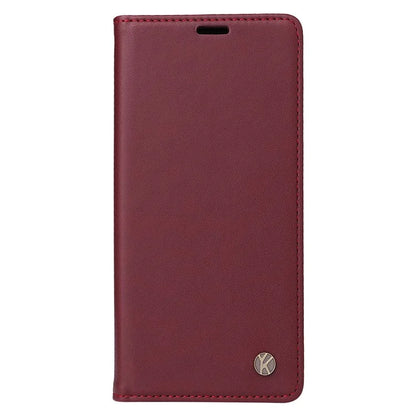 YIKATU YK-001 For iPhone 16 Case PU Leather Stand Wallet Protective Phone Cover
