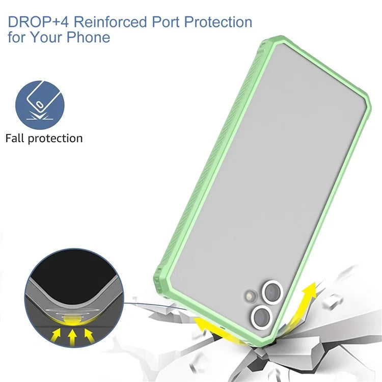For Samsung Galaxy A05 4G Case Anti-Drop PC+TPU Phone Cover