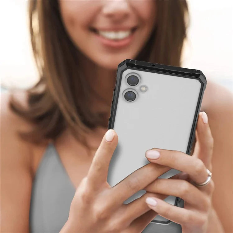 For Samsung Galaxy A05 4G Case Anti-Drop PC+TPU Phone Cover