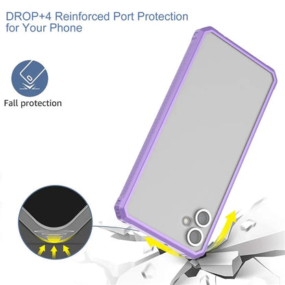For Samsung Galaxy A05 4G Case Anti-Drop PC+TPU Phone Cover