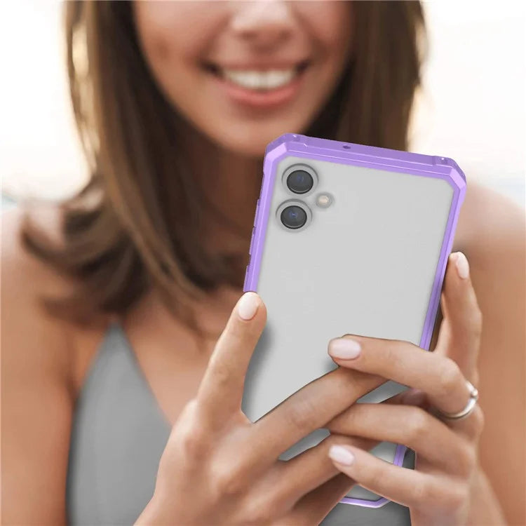 For Samsung Galaxy A05 4G Case Anti-Drop PC+TPU Phone Cover