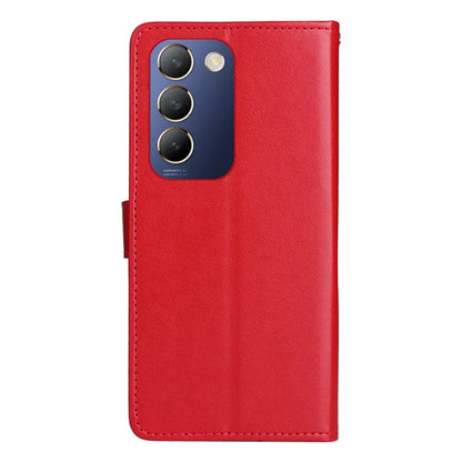 KT Imprinting Flower Series-4 For vivo V40 SE 5G / Y100 5G (Indonesia) / Y200e 5G / V30 Lite 5G (India) Leather Phone Case