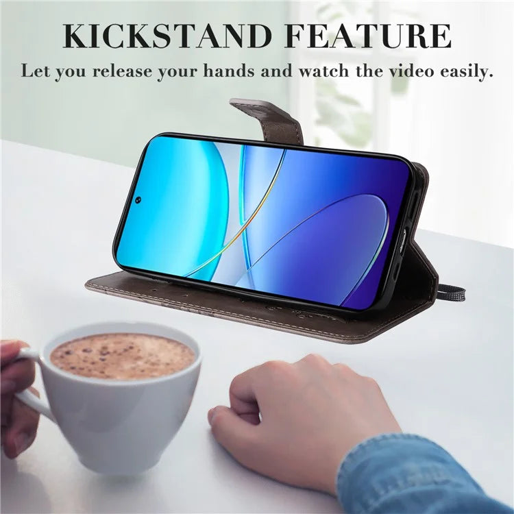KT Imprinting Flower Series-2 For vivo V40 SE 5G / Y100 5G (Indonesia) / Y200e 5G / V30 Lite 5G (India) Phone Case