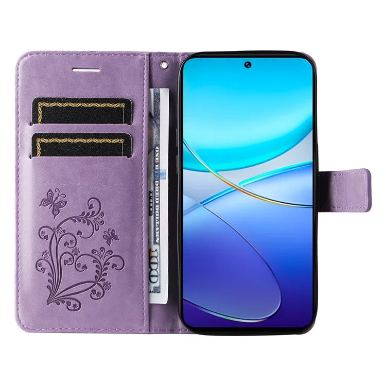 KT Imprinting Flower Series-2 For vivo V40 SE 5G / Y100 5G (Indonesia) / Y200e 5G / V30 Lite 5G (India) Phone Case