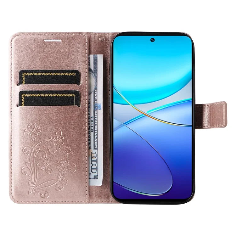 KT Imprinting Flower Series-2 For vivo V40 SE 5G / Y100 5G (Indonesia) / Y200e 5G / V30 Lite 5G (India) Phone Case