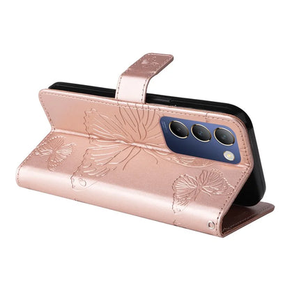 KT Imprinting Flower Series-2 For vivo V40 SE 5G / Y100 5G (Indonesia) / Y200e 5G / V30 Lite 5G (India) Phone Case