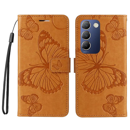 KT Imprinting Flower Series-2 For vivo V40 SE 5G / Y100 5G (Indonesia) / Y200e 5G / V30 Lite 5G (India) Phone Case
