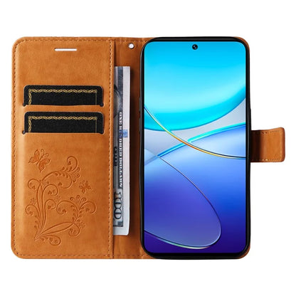 KT Imprinting Flower Series-2 For vivo V40 SE 5G / Y100 5G (Indonesia) / Y200e 5G / V30 Lite 5G (India) Phone Case