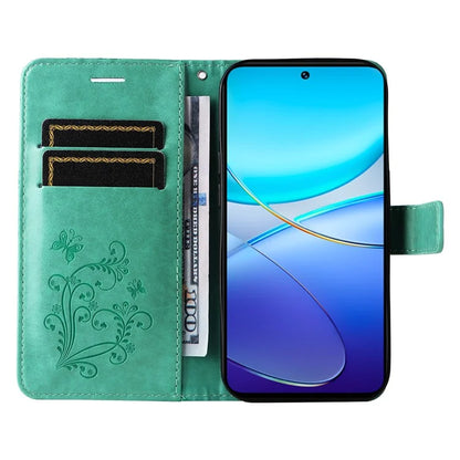 KT Imprinting Flower Series-2 For vivo V40 SE 5G / Y100 5G (Indonesia) / Y200e 5G / V30 Lite 5G (India) Phone Case