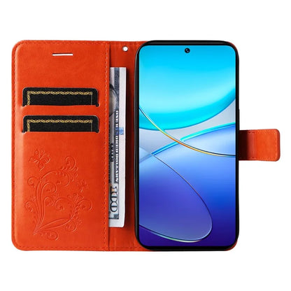 KT Imprinting Flower Series-2 For vivo V40 SE 5G / Y100 5G (Indonesia) / Y200e 5G / V30 Lite 5G (India) Phone Case