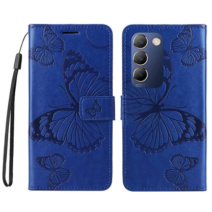 KT Imprinting Flower Series-2 For vivo V40 SE 5G / Y100 5G (Indonesia) / Y200e 5G / V30 Lite 5G (India) Phone Case