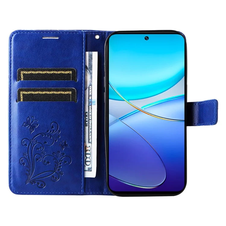 KT Imprinting Flower Series-2 For vivo V40 SE 5G / Y100 5G (Indonesia) / Y200e 5G / V30 Lite 5G (India) Phone Case