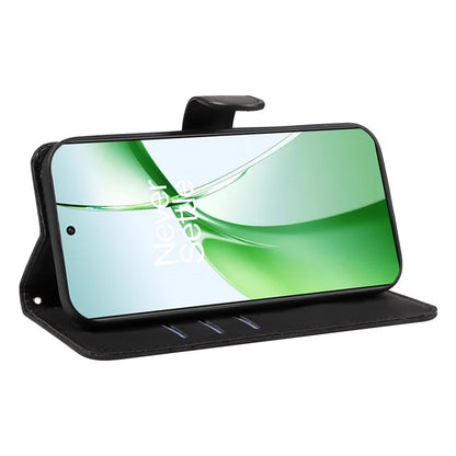 For OnePlus Nord CE4 5G Case Wallet Stand PU Leather Curved Line Phone Cover