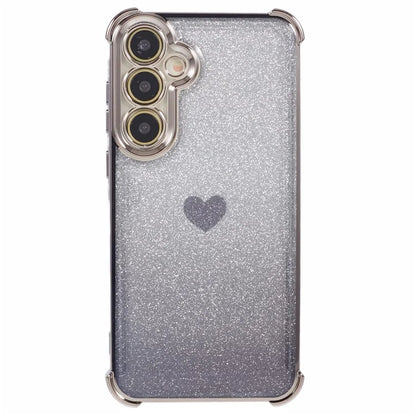 For Samsung Galaxy A35 5G Phone Case Drop Protection Heart Pattern Thicken 4-Corner TPU Cover