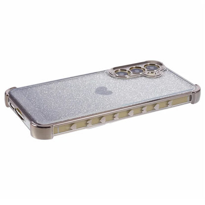 For Samsung Galaxy A35 5G Phone Case Drop Protection Heart Pattern Thicken 4-Corner TPU Cover