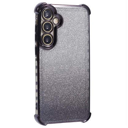 For Samsung Galaxy A25 5G (Global) (161.0 X 76.5 X 8.3mm) Case Glitter Gradient Phone Cover Love Heart Pattern Frame
