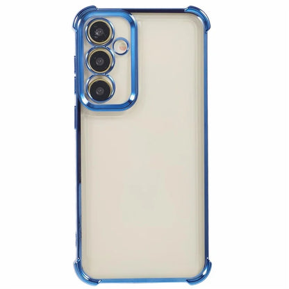 For Samsung Galaxy A34 5G TPU Case Side Heart Pattern Electroplating Soft Phone Cover