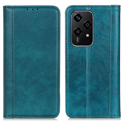 For Honor 200 Lite Dustproof Split Leather Flip Phone Stand Cover Wholesale Mobile Case Accessories