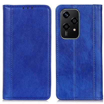 For Honor 200 Lite Dustproof Split Leather Flip Phone Stand Cover Wholesale Mobile Case Accessories