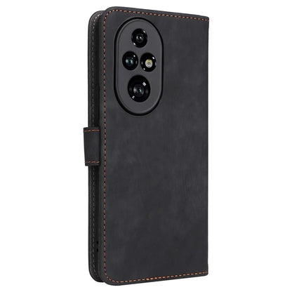 For Honor 200 Pro 5G Case Leather RFID Blocking Card Slot Folio Phone Cover