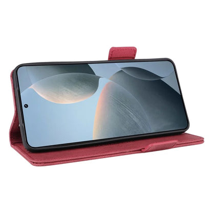 For Xiaomi Poco F6 Pro 5G / Redmi K70 5G / K70 Pro 5G Case Folio Design Leather Phone Cover Hardware Decor