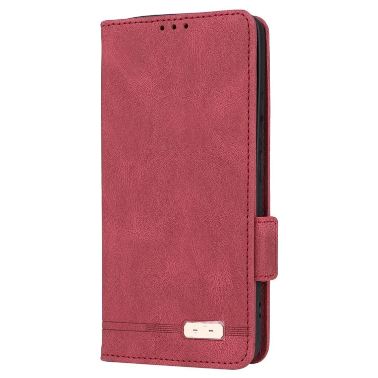 For Xiaomi Poco F6 Pro 5G / Redmi K70 5G / K70 Pro 5G Case Folio Design Leather Phone Cover Hardware Decor