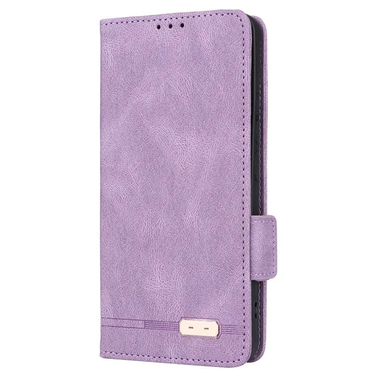 For Xiaomi Poco F6 Pro 5G / Redmi K70 5G / K70 Pro 5G Case Folio Design Leather Phone Cover Hardware Decor