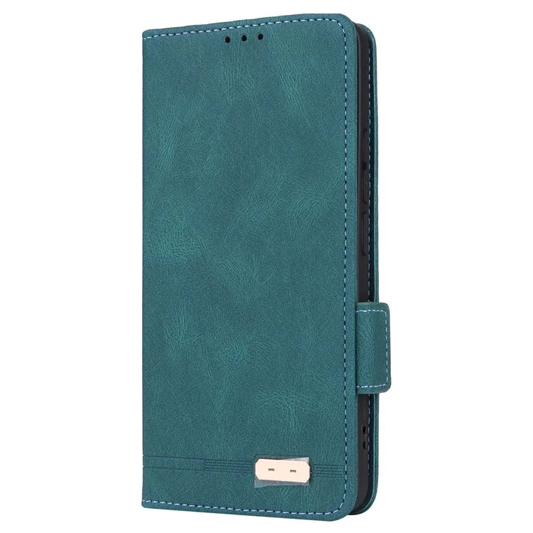 For Xiaomi Poco F6 Pro 5G / Redmi K70 5G / K70 Pro 5G Case Folio Design Leather Phone Cover Hardware Decor