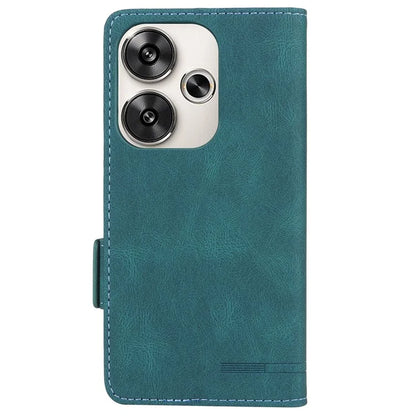 For Xiaomi Poco F6 5G / Redmi Turbo 3 5G Case Leather Phone Cover Hardware Decor Folio Book Wallet