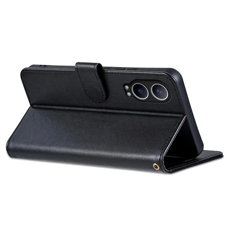 AZNS For Oppo K12x 5G / OnePlus Nord CE4 Lite 5G PU Leather Phone Case Folding Stand Wallet Phone Cover