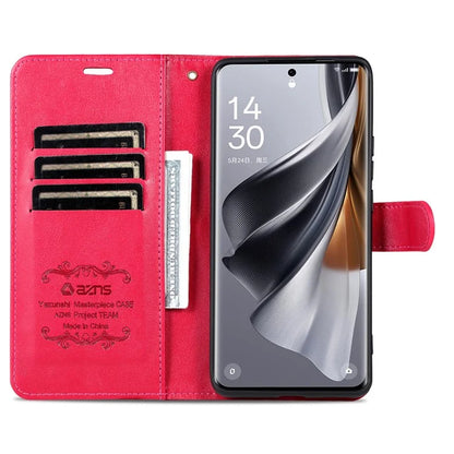 AZNS For Oppo K12x 5G / OnePlus Nord CE4 Lite 5G PU Leather Phone Case Folding Stand Wallet Phone Cover