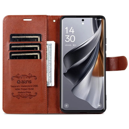 AZNS For Oppo K12x 5G / OnePlus Nord CE4 Lite 5G PU Leather Phone Case Folding Stand Wallet Phone Cover