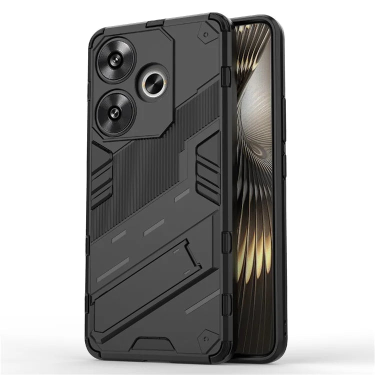 For Xiaomi Redmi Turbo 3 5G / Poco F6 5G Case Shockproof PC+TPU Phone Cover with Kickstand