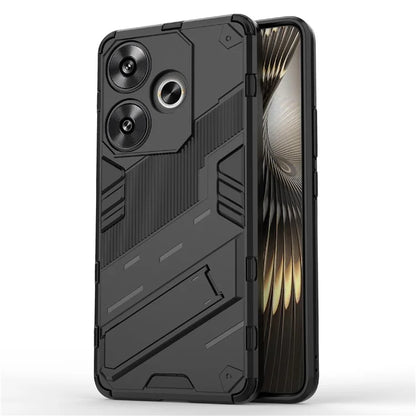 For Xiaomi Redmi Turbo 3 5G / Poco F6 5G Case Shockproof PC+TPU Phone Cover with Kickstand