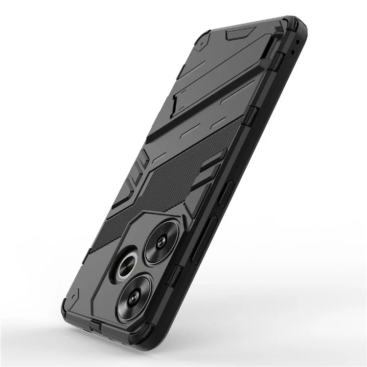 For Xiaomi Redmi Turbo 3 5G / Poco F6 5G Case Shockproof PC+TPU Phone Cover with Kickstand