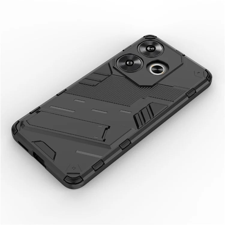 For Xiaomi Redmi Turbo 3 5G / Poco F6 5G Case Shockproof PC+TPU Phone Cover with Kickstand