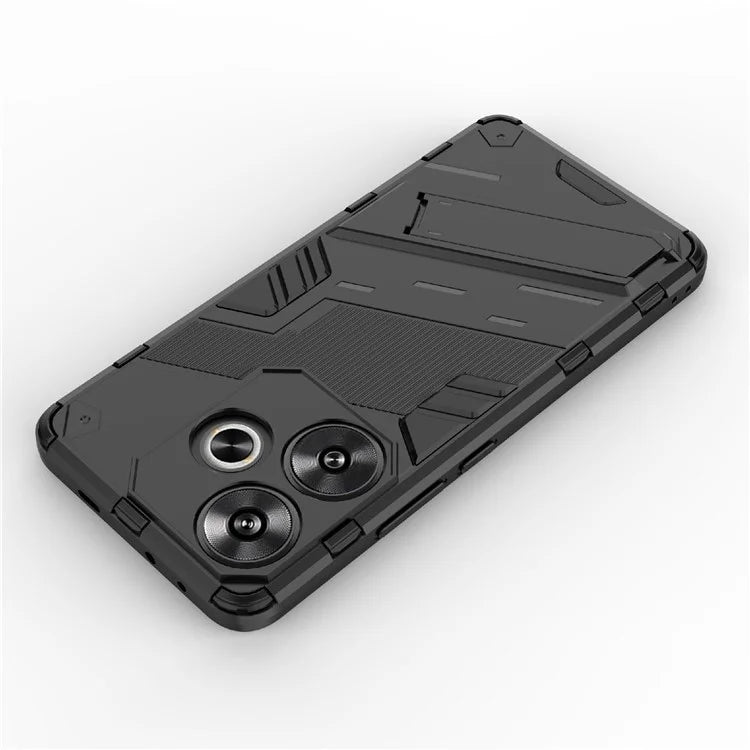 For Xiaomi Redmi Turbo 3 5G / Poco F6 5G Case Shockproof PC+TPU Phone Cover with Kickstand