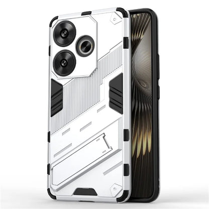 For Xiaomi Redmi Turbo 3 5G / Poco F6 5G Case Shockproof PC+TPU Phone Cover with Kickstand