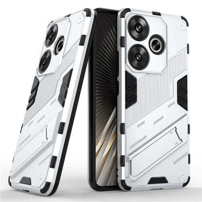 For Xiaomi Redmi Turbo 3 5G / Poco F6 5G Case Shockproof PC+TPU Phone Cover with Kickstand